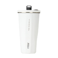 KOTANI金属工業 ストロータンブラー 470ml TYESO スノーホワイト KT01-047-SWH