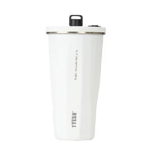 TYESO ストロータンブラー 470ml スノーホワイト KT01-047-SWH-イメージ1
