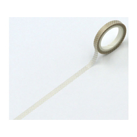 ワールドクラフト キラキラマスキングテープ Polka dot 5mm×5m FCU6110-KRMT5-002