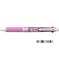 三菱鉛筆 ジェットストリーム3色ボールペン0.7mm ピンク 10本 1箱(10本) F884933-SXE340007.13