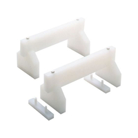 住べテクノプラスチック 住友/PC 高さ調整式 まな板用足 2ヶ1組 45cm×H16cm FC695LT-6856200