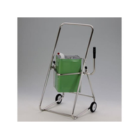エスコ 18L 角缶用スタンド ステンレス製/キャスター付 FCJ238H-EA520W-56