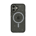 COCO　CASE iPhone 17用スパンコールクリアケース ブラック 1846-17-BLACK