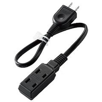 エレコム モバイル電源タップ(3個口・0．3m) ブラック T-M303BK