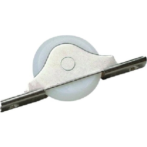 ヨコヅナ 普及品V戸車ステン枠ジュラコン R 車 33mm V FDS-0339 FC788YT-1523872-イメージ1
