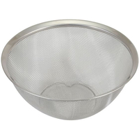 リバティーコーポレーション ステンレス製 ボウル型ザル 21cm 足付 FCE338W-LD-382