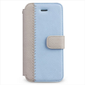 ZENUS iPhone SE(第1世代)/5/5s用ケース Masstige E-note Diary ブルー Z1803I5-イメージ1