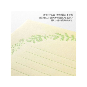 デザインフィル レターセット 花色和紙 黄A FC593SU-86930006-イメージ7