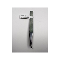 林刃物 ピンセット ステンAA 120mm 先曲 FCE054Z-22002