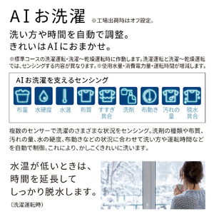 日立 ドラム式洗濯乾燥機 BD-CG80PR W-イメージ9