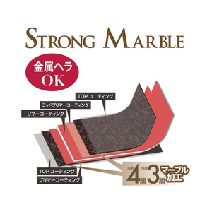 パール金属 軽いねストロングマーブル いため鍋 28cm FC829SJ-HB-1229-イメージ2