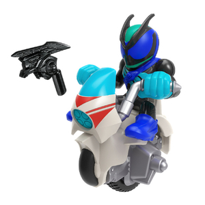 バンダイ モンスモト仮面ライダーエディション シングルライダーセット02 仮面ライダーゼッツ テクノロストリーム 02　仮面ライダーゼッツ テクノロストリーム ﾓﾝｽﾓﾄKR2ｾﾞﾂﾂﾃｸﾉﾛｽﾄﾘ-ﾑ-イメージ1