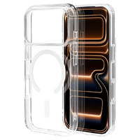 ラスタバナナ iPhone17 PRO用 RHINOX 磁力充電対応 C型 クリア クリア 9274IP5BHAMCL