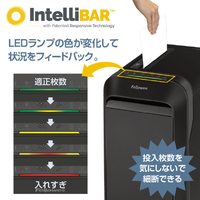 FELLOWES LX221BLACK プロフェッショナルシュレッダー ブラック