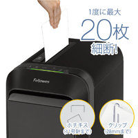 FELLOWES LX221BLACK プロフェッショナルシュレッダー ブラック