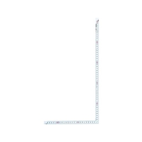 トラスコ中山 JISシルバー曲尺同厚サイズ30cm 長辺320mm／短辺160mm151.4cm表示同厚両面 FC445JU-4150821