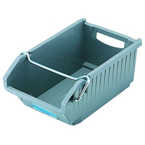 ＤＩＣプラスチック B型コンテナ B-3 外寸:W530×D285×H217 グレー FC699GX-5005272-イメージ1
