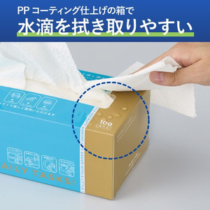 コクヨ HibiFull くり返し使える丈夫なペーパータオル 100枚 FCE439U-KHF-SP202-イメージ10