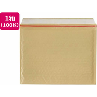 今村紙工 薄口クッション封筒 ネコポス対応 茶 開封テープ付き 100枚 FCF113U-KFW-K312