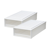 天馬 フィッツケース74-39S ホワイトクリア 2個組 ホワイトクリア ﾌｲﾂﾂｹ-ｽ74-39SWHCL2ｸﾞﾐ