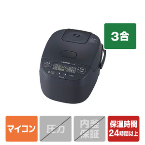 象印 マイコン炊飯ジャー(3.0合炊き) 極め炊き ソフトブラック NL-BF05-BZ 象印 マイコン炊飯ジャー(3.0合炊き) 極め炊き ソフトブラック NL-BF05-BZ