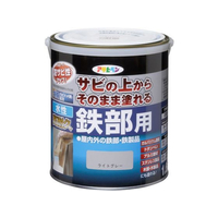 アサヒペン 水性高耐久鉄部用 1.6L ライトグレー FC477NV