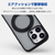 エレコム iPhone 16 Pro用ハイブリッドケース MAGKEEP スタンド ブラック PM-A24CMAGSTBK-イメージ6