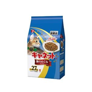 ペットライン キャネットチップ海のめぐみミックス2．7kg C44ｷﾔﾈﾂﾄCｳﾐﾉﾒｸﾞﾐ2.7KG-イメージ1