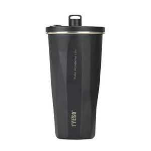 TYESO ストロータンブラー 470ml ミッドナイトブラック KT01-047-MBK-イメージ1