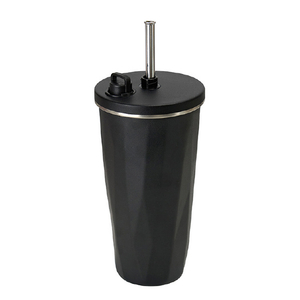 TYESO ストロータンブラー 470ml ミッドナイトブラック KT01-047-MBK-イメージ2
