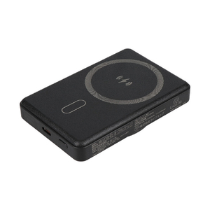 オウルテック ワイヤレスモバイルバッテリー 5000mAh 準個体 ブラック OWL-LPB5025MG-BK-イメージ1