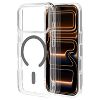 ラスタバナナ iPhone17 Pro用 RHINOX 磁力充電対応 C型 クリアチャコール クリアチャコール 9275IP5BHAMCLCH