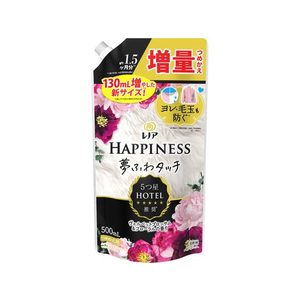 Ｐ＆Ｇ レノア ハピネス 夢ふわタッチ ブロッサム&フローラル 詰替 500mL FC696SS-イメージ1