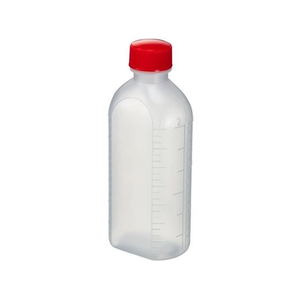 エムアイケミカル 投薬瓶PPB(滅菌済)少数包装 プラスチック薬瓶 08-2850-2905 キャップ:赤 150CC(5ホンイリ) FCG636T-08-2850-2905-イメージ1