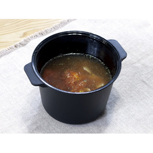 不動技研 レンジでまるごと野菜スープ ブラック F2672ﾚﾝｼﾞﾃﾞﾏﾙｺﾞﾄﾔｻｲｽ-ﾌﾟBK-イメージ8