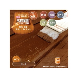カンペハピオ 油性木材保護塗料 チーク 0.7L FCB015N-イメージ2