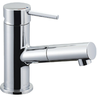 LIXIL 吐水口引出式シングルレバー混合水栓 シルバー RLF-501Y