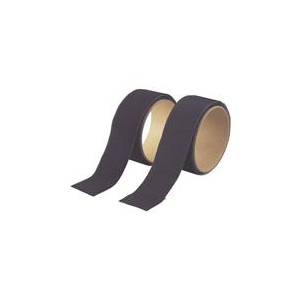 トラスコ中山 TRUSCO　マジックテープセット　強粘着　幅50mmX長さ1m　黒 TMSD-BK-イメージ1