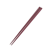 曙産業 抗菌 六角 箸 すべり止め付 22.5cm アズキ FC607LS-6331300