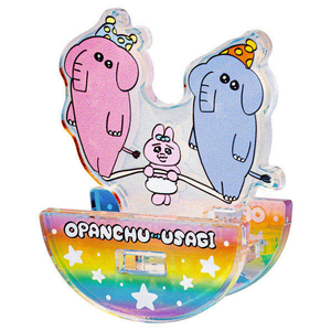 タカラトミーアーツ おぱんちゅうさぎ/ゆらゆらアクリルスタンド/おぱんちゅうさぎ(サーカス) ｵﾊﾟﾝﾁﾕｳｻｷﾞｱｸﾘﾙｽﾀﾝﾄﾞｻ-ｶｽ-イメージ2