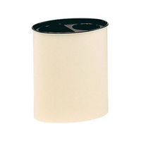 ぶんぶく インテリアボックス 分別タイプ楕円 アイボリー EXL-51 FC109LB-0766900