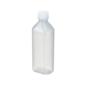 エムアイケミカル 投薬瓶PPB(滅菌済)少数包装 プラスチック 08-2850-3001 キャップ白PE 200CC 5本 FCG637H-08-2850-3001-イメージ1