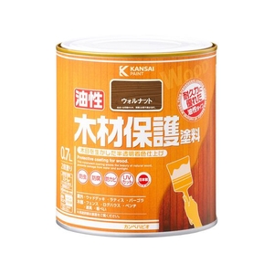 カンペハピオ 油性木材保護塗料 ウォルナット 0.7L FCB016N-イメージ1