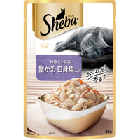 マースジャパンリミテッド シーバ リッチ お魚ミックス 蟹かま・白身魚入り(35g) SRIｵｻｶﾅMｶﾆｶﾏｼﾛﾐｻﾞｶﾅ35G