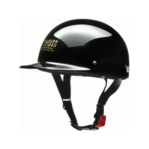 リード工業 CROSS ハーフヘルメットBK CR680BK FC440MT-CR680BK-イメージ1