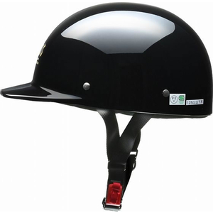 リード工業 CROSS ハーフヘルメットBK CR680BK FC440MT-CR680BK-イメージ2