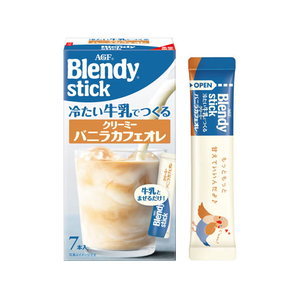味の素ＡＧＦ ブレンディ スティック クリーミーバニラカフェオレ 7本 FCG615Y-イメージ1