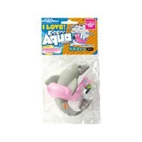 ドギーマン ラテックストイ I LOVEピーピーアクア ドルフィー グレー FCJ039K