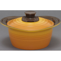 アイリスオーヤマ 無加水鍋 20cm イエロー FC27491-MKSS-P20