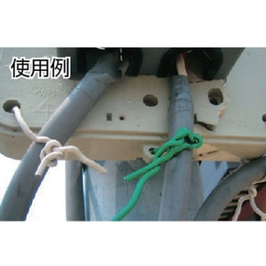 トラスコ中山 TRUSCO カラー針金 ビニール被覆タイプ グリーン 線径0.9mm 緑200.90.7320 FC122EZ-2825171-イメージ2